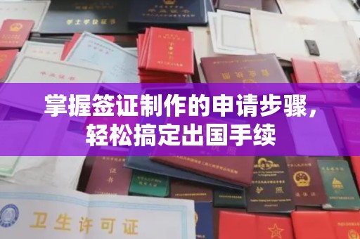 绥滨掌握签证制作的申请步骤，轻松搞定出国手续