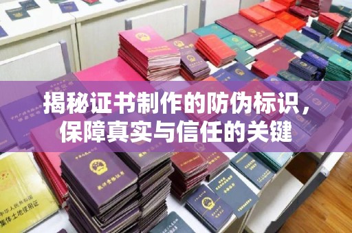 绥滨揭秘证书制作的防伪标识，保障真实与信任的关键